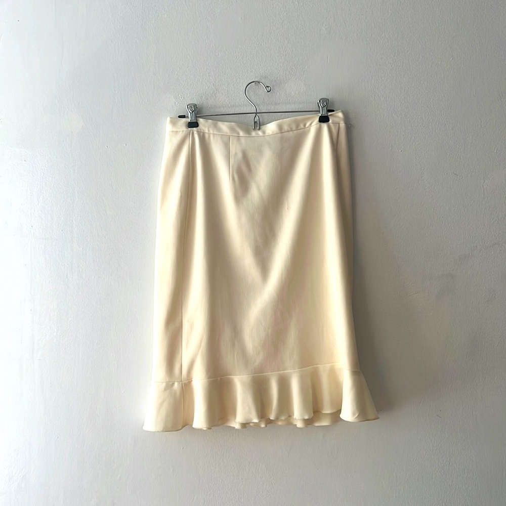 Vintage crème skirt